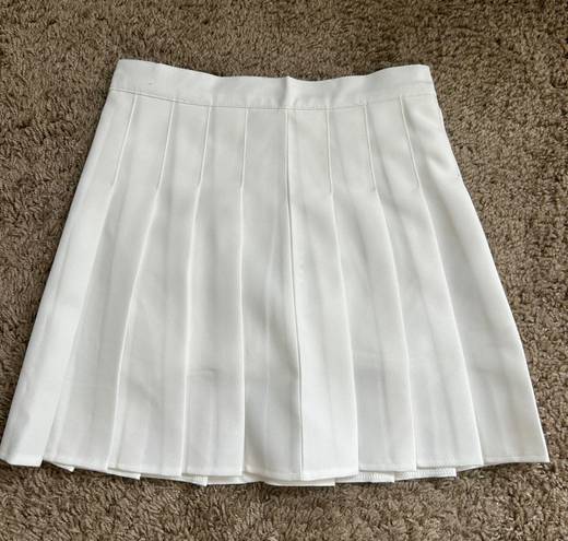 Tennis Skirt White Size XS