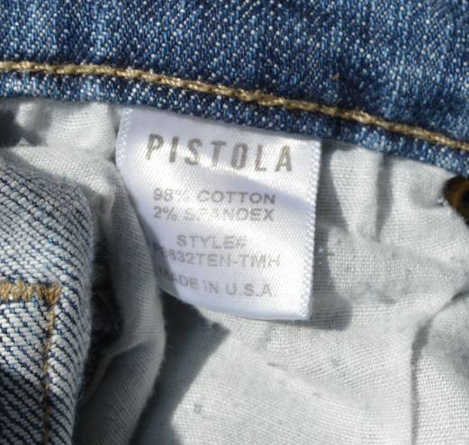 Pistola Distressed Ripped Denim Jeans Size 27