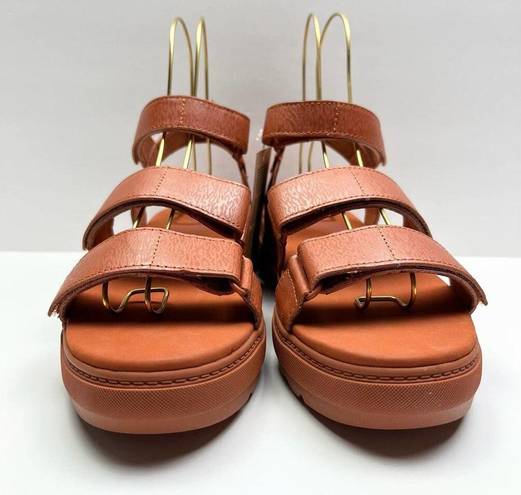 Vans  OFF THE WALL Textured Waves Colfax Sandals US 10 Women's Bombay Brown NWT