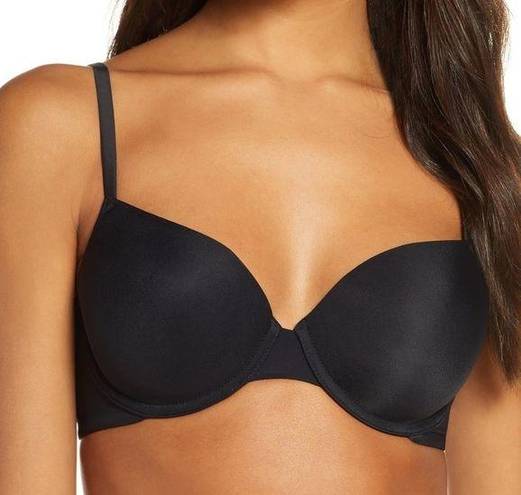 Krass&co NWT True & . Body Convertible Underwire T-Shirt Bra | Black | 32DD