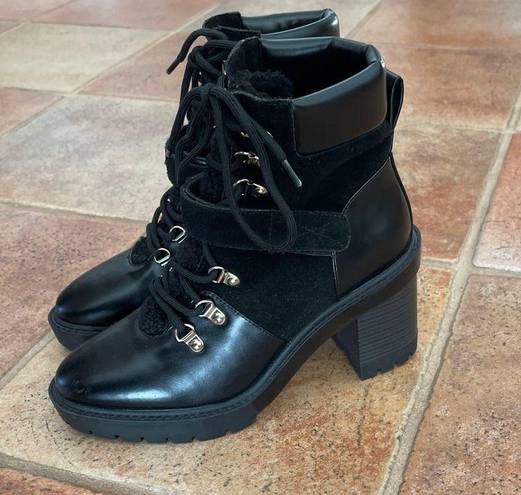 Kensie  Zahara black lug Sole Boots