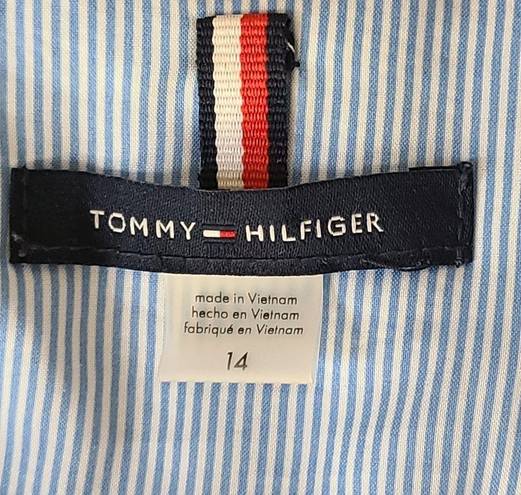 Tommy Hilfiger Tommy Hilifiger Open Front Blazer Jacket Tan Size 14