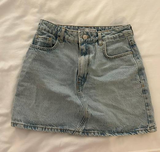 ZARA Denim Skirt