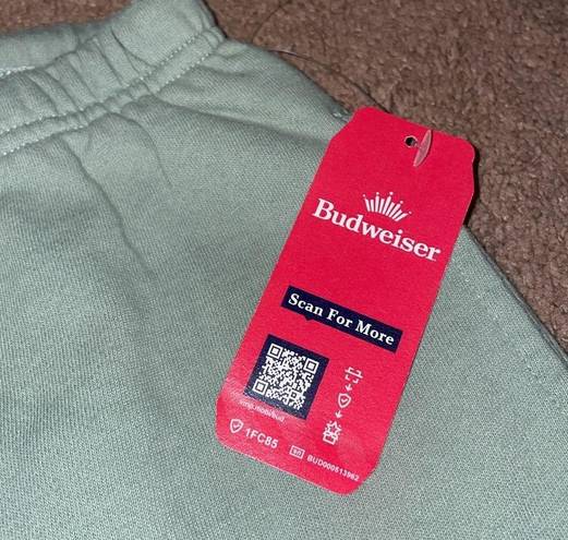 Budweiser  sage green wide leg sweatpants