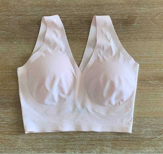 Krass&co True &  True Body V-Neck Bralette XS Peony Pink