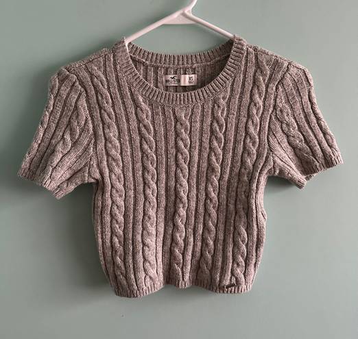 Hollister Grey Sweater Top