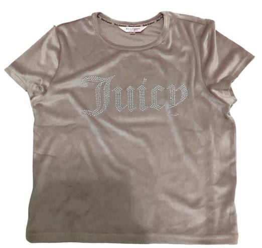 Juicy Couture  soft Velvet Pajama set top & pants size XL NWT