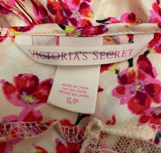 Victoria's Secret Victoria’s Secret | floral satin lingerie gown