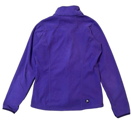 Marmot  Polartec Fleece Jacket Full Zip Purple Womens Medium