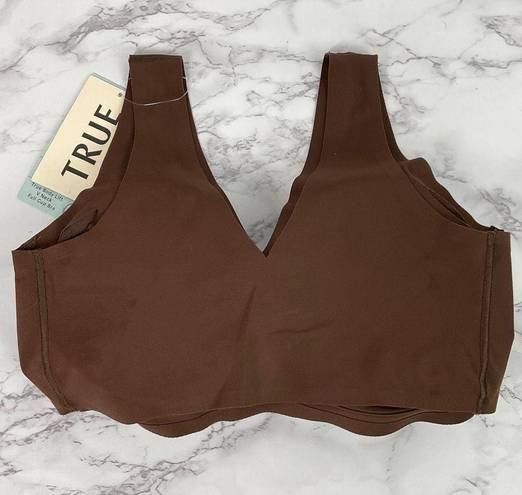 Krass&co True &  Chestnut Brown True Body Lift V Neck Bra Small New