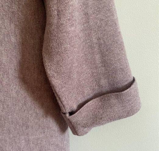 Tahari  Mauve Mock Turtleneck Sweater