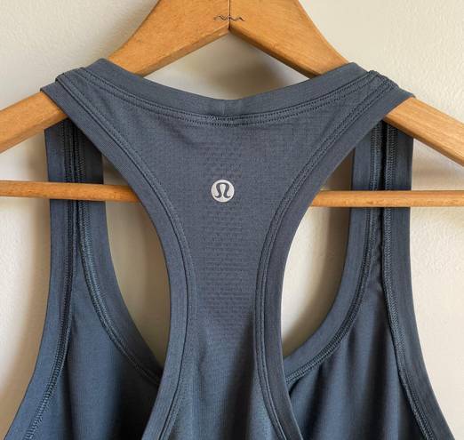 Lululemon Swiftly Tech Racerback Tank Top Blue Size 8