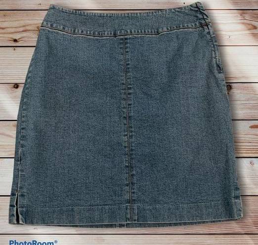 Krass&co Vintage Lauren Jeans  by Ralph Lauren Y2K Jean Skirt Sz 6