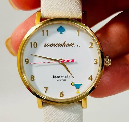 Kate Spade  New York “It's 5 O'Clock Somewhere” Watch, 34mm NEEDS BATTERY