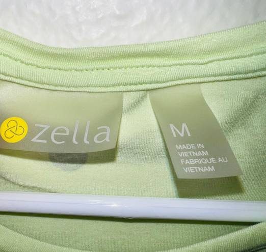 Zella Highlighter Yellow Breathable Sleeveless Athletic Tank Top