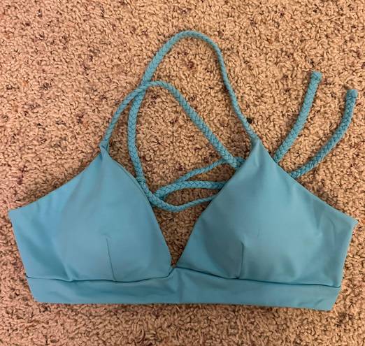 Blue Bikini Top Size M