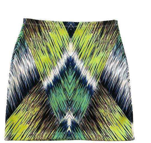 Milly  Skirt Y2K Pencil Bodycon Skirt Multicolor Stretch Diamond Modern Design