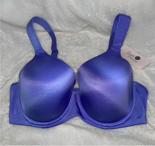 Secret Treasures  Nwt women’s plus size underwire t-shirt bra  purple comfy 42D