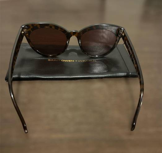 Saint Owen x Curateur Wylde Tortoise Shell Sunglasses Black