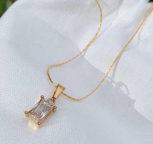 Solitaire Necklace, Diamond Pendant Necklace, Layered Necklace