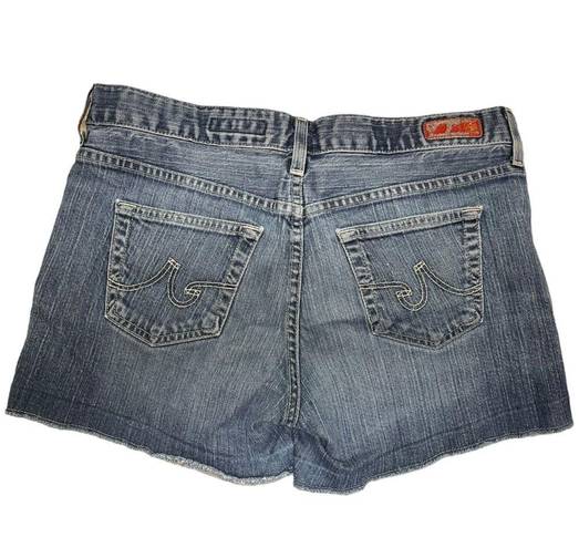 AG Adriano Goldschmied  Gemma Shorts Cut Off Denim Size 29 NWOT