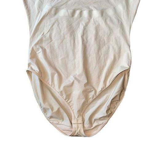 Spanx Women’s  Suit Yourself Scoop Neck Tank Bodysuit Tan Size 1X