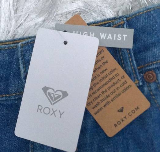 Roxy New Women’s  Raw Hem High Rise Denim Shorts