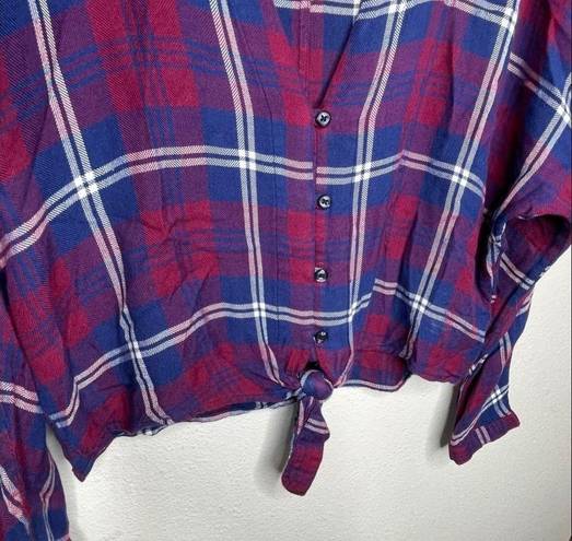 Rails  Plaid Crop Shirt