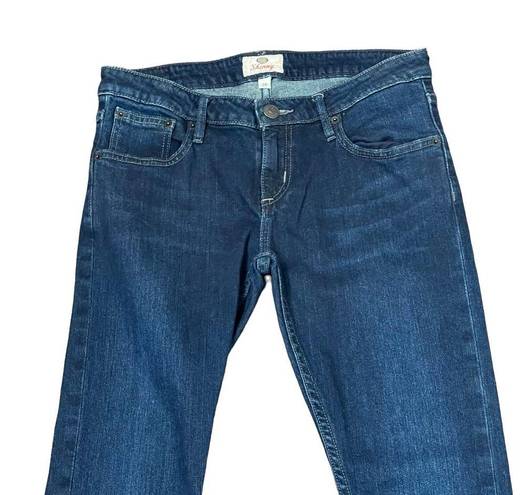 Fossil  Skinny Jeans Size 26 Blue Denim Cotton Stretch Womens 29X32