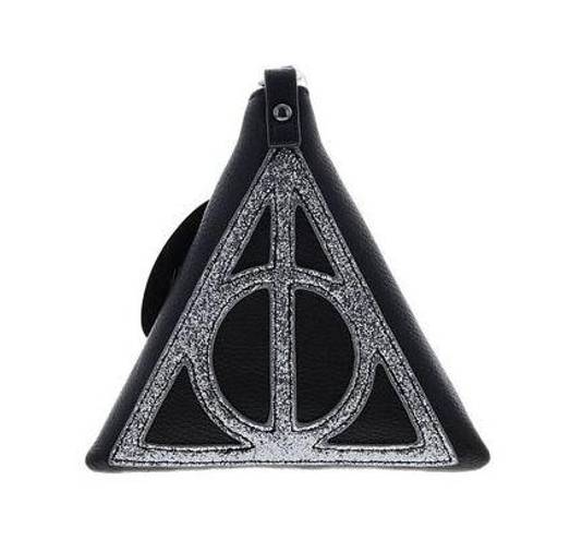 Danielle Nicole NWT  x Harry Potter Glitter Deathly Hallows Pyramid Wristlet