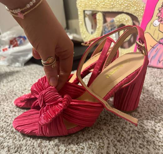 Pink Heels Size 7