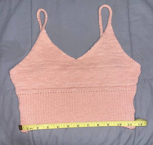 Debut Crop Sweater Tank