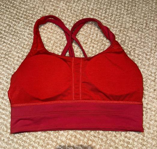 Lululemon Bright Pink Sports Bra