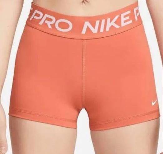 Nike 3” Pro Spandex Shorts Peach