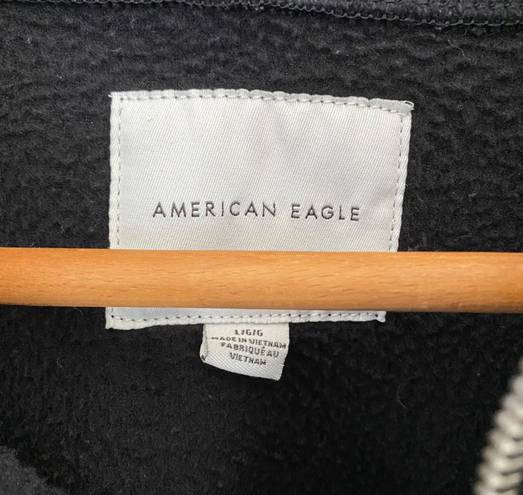 American Eagle Fleece Cropped Jacket