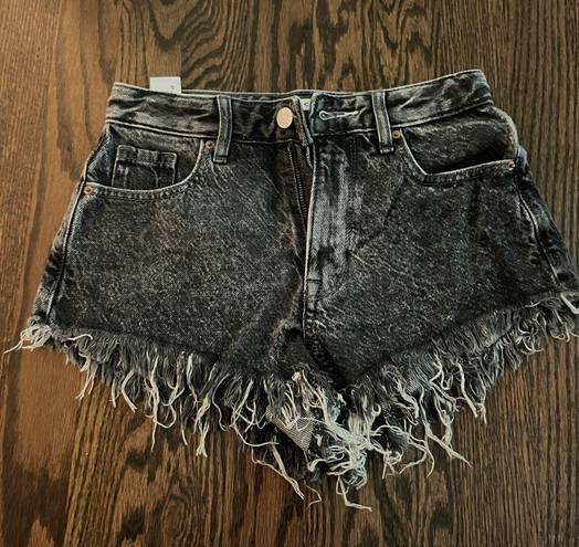 PacSun Black Jean Shorts