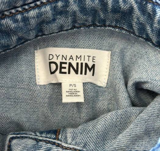 Dynamite  Denim Button Up