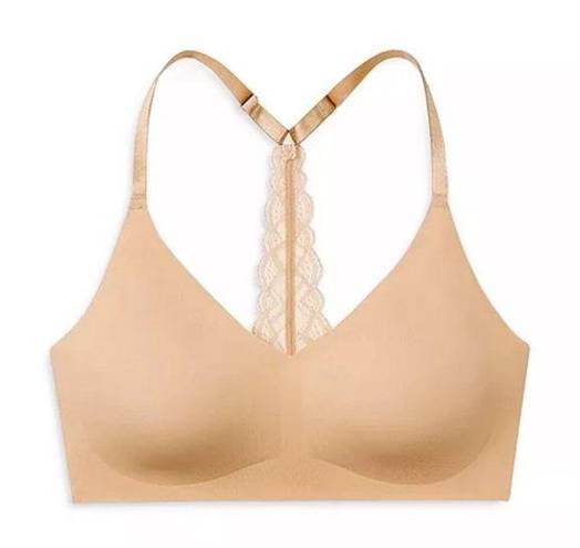 Krass&co True and . True body triangle lace racerback bra size medium