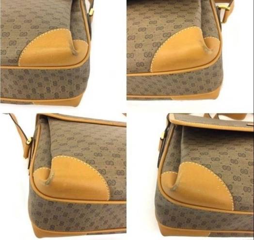 Gucci  Vintage Micro GG Monogram Canvas Shoulder Bag