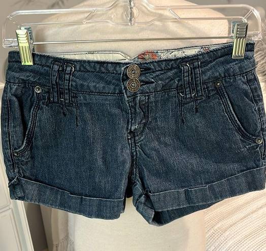 Zco Jeans  Premium Shorts Denim Low Rise Womens 5