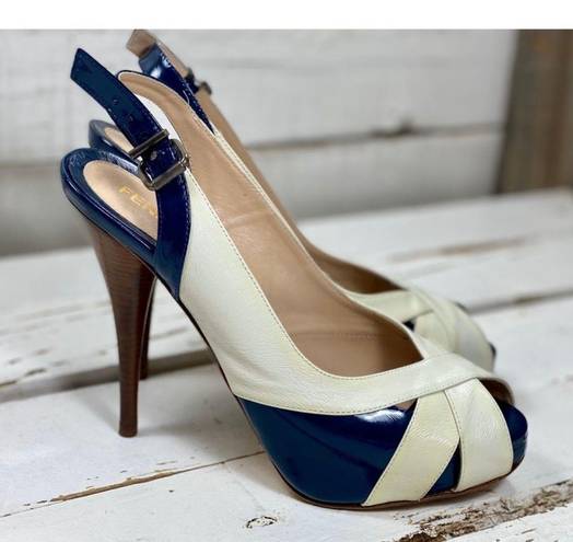 Fendi Open-Toe Ultra high heels