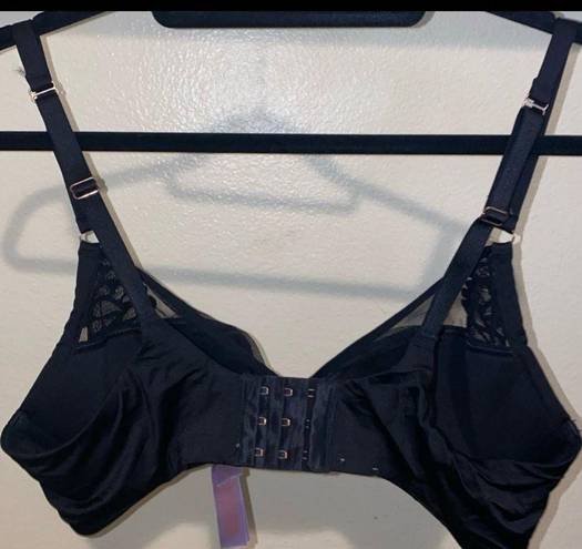 NWOT Rihanna Savage X Fenty Black Bra 38DD Size undefined