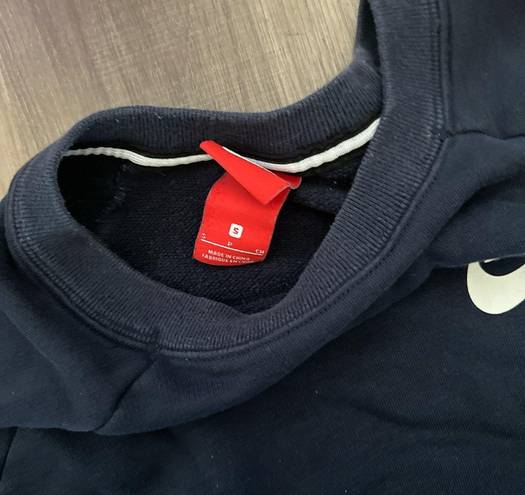 Nike pullover sweatshirt navy sweater