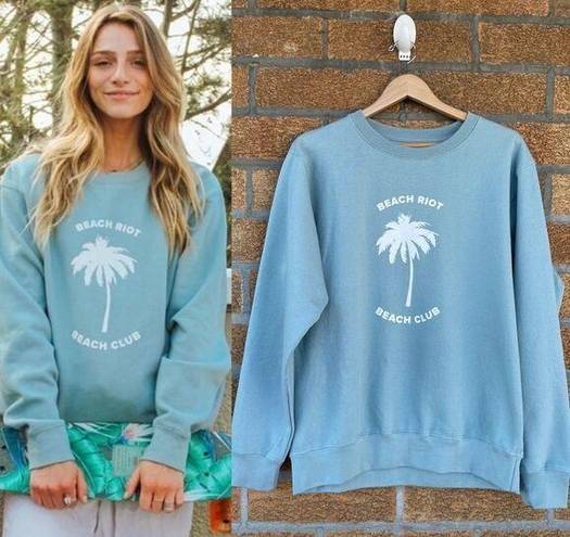 Beach Riot  Beach Club Oversized Sweatshirt small