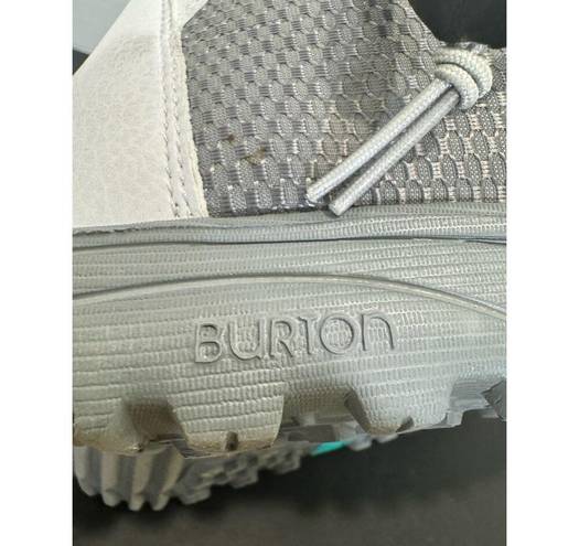 Burtons Coco Women's Snowboard Boots Size 8 White Mint Green Cushioned