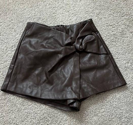 Emory park Leather Shorts