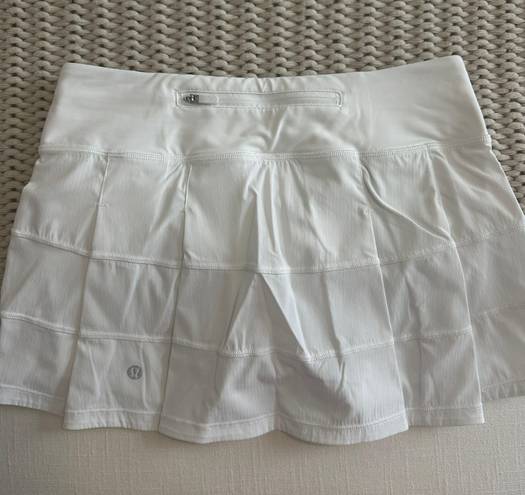 Lululemon Tennis Skirt White Size 4