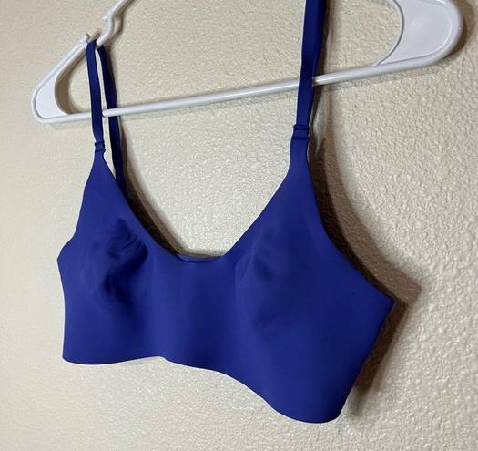 Free People FP intimately royal blue seamless bra bralette NEW L