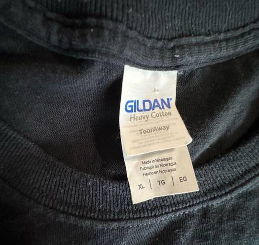 Gildan  Funny Christmas black long sleeve T-shirt size XL