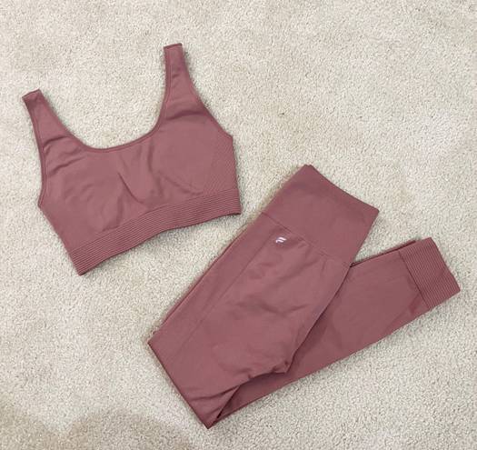 Fabletics Gym Bra + Legging Matching Set